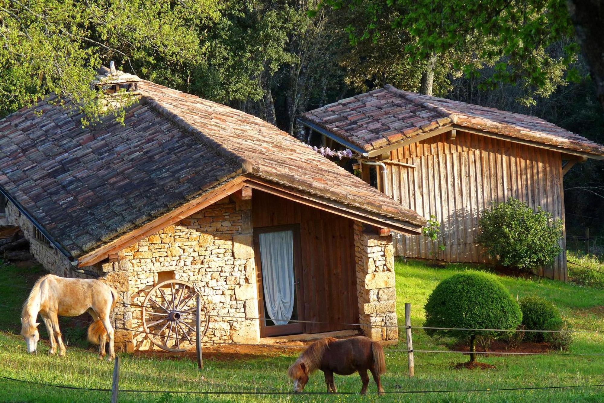 Eco-Hameau Du Sentier Des Sources Villa Sarlat-la-Canéda Eksteriør billede